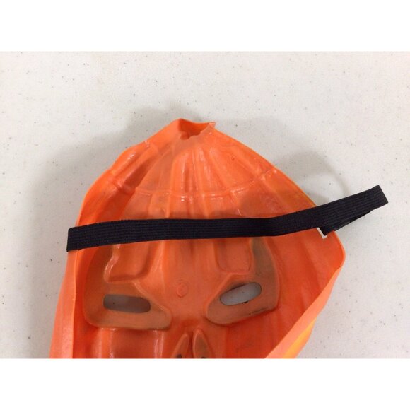 Vintage Halloween Pumpkin Mask Latex Rubber - Picture 6 of 7